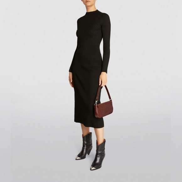 AERON Ribbed Cut-Out Lara Dress​​ - Picture 2 of 8